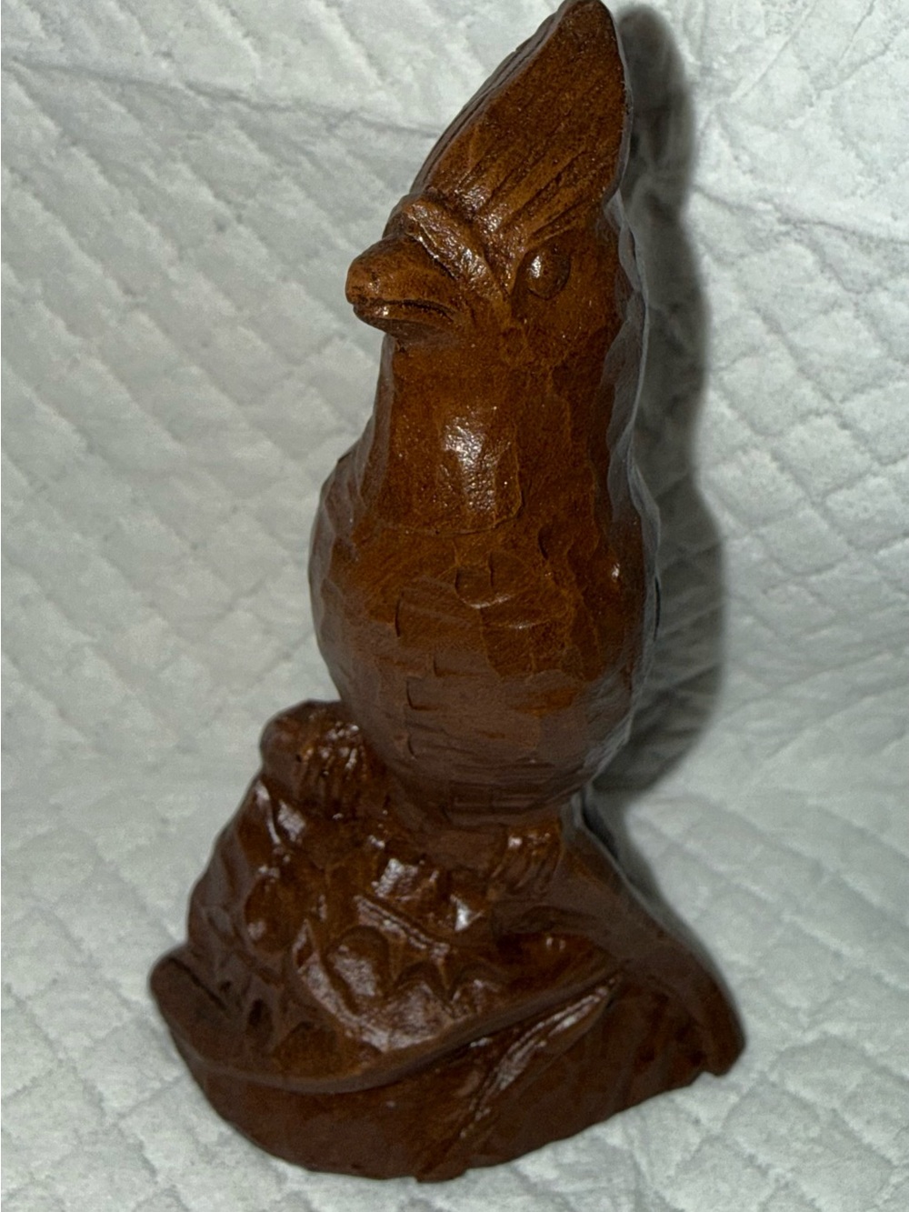 Vintage RED MILL Mtg. Hand-Crafted Cardinal Bird 5.75" Figurine